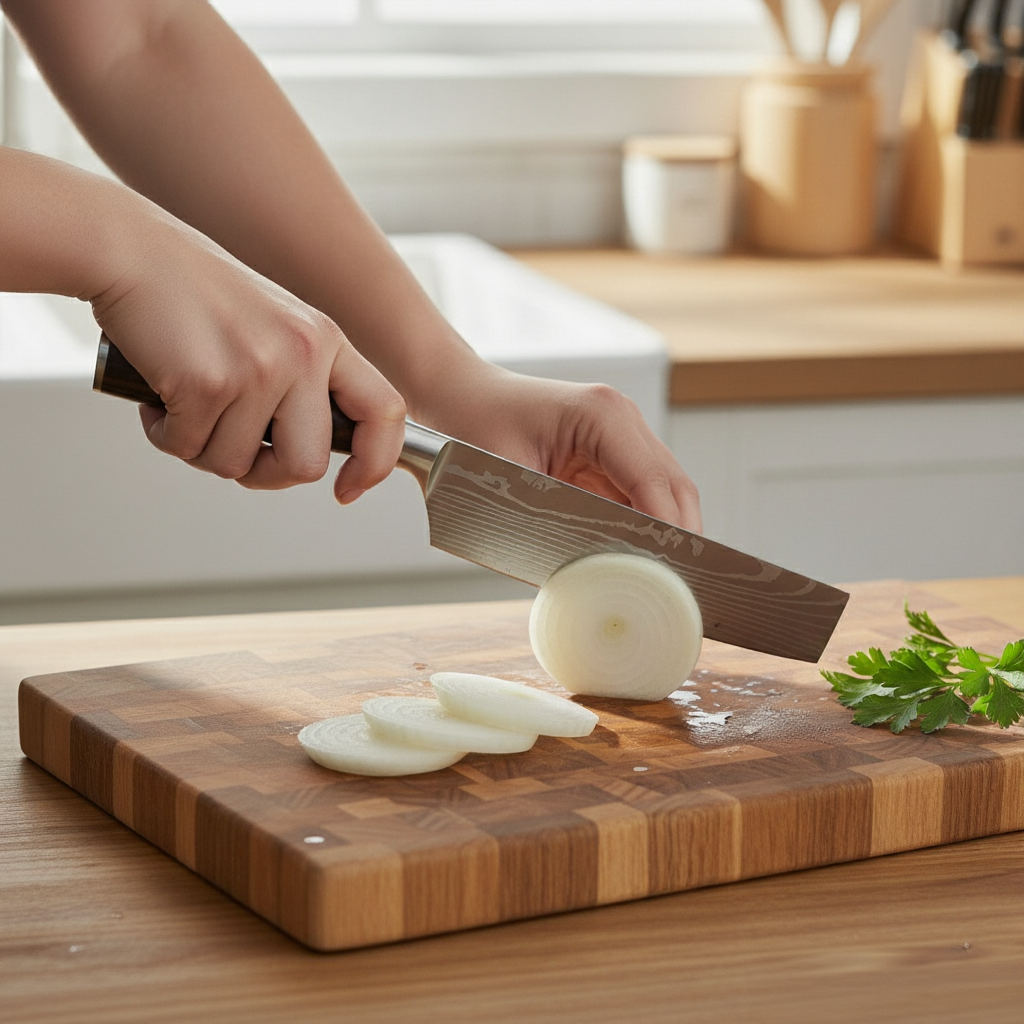 Couteau Nakiri Maitre Kumo