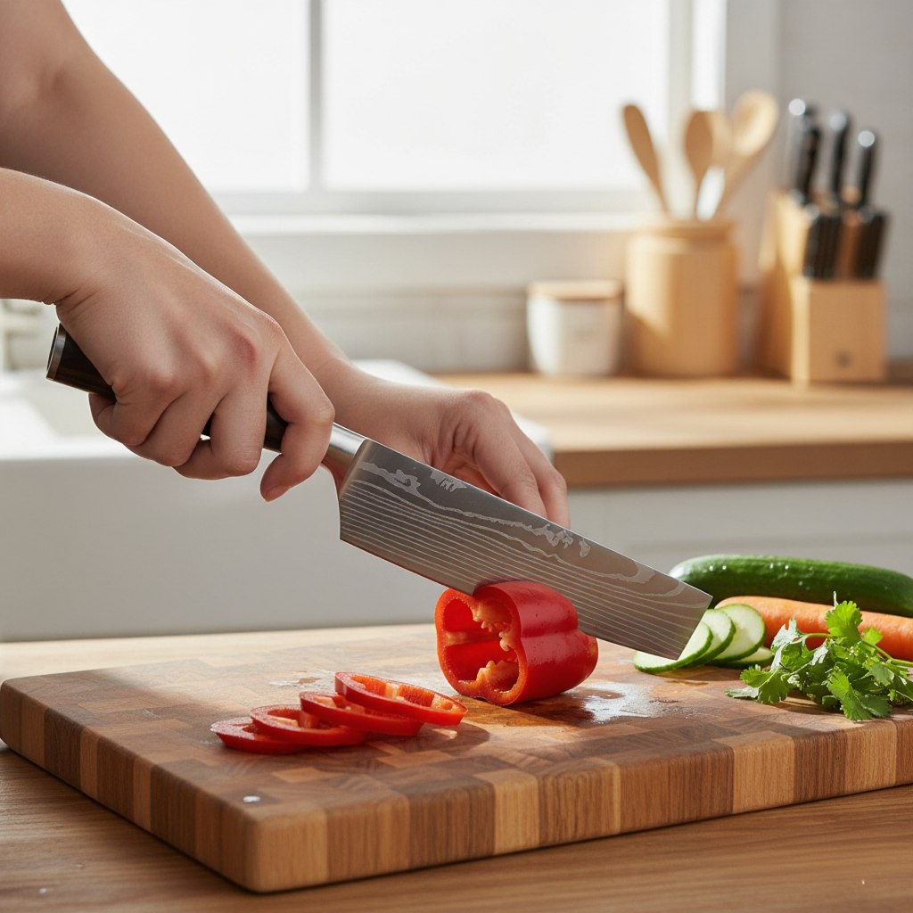 Couteau Nakiri Maitre Kumo