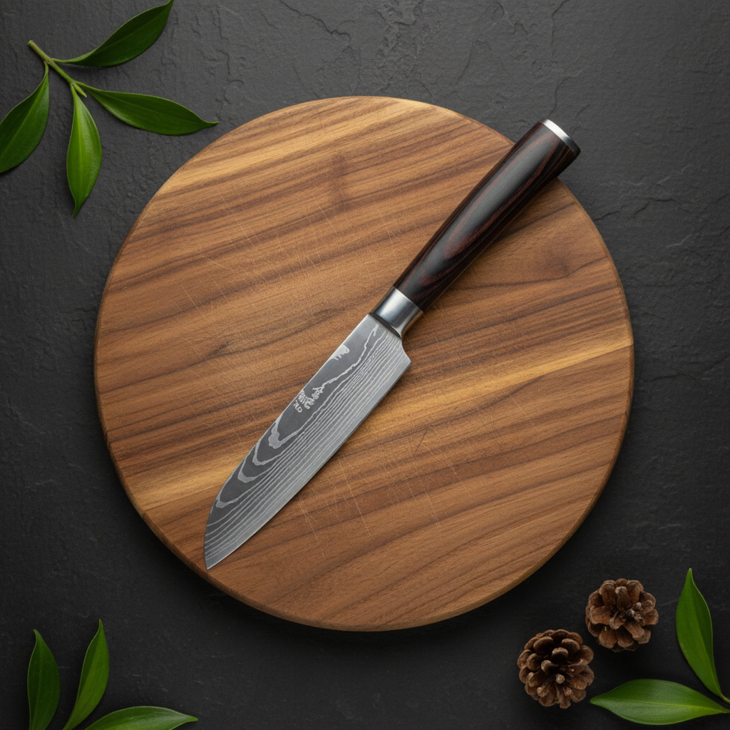 Couteau petit Santokou Maitre Kumo