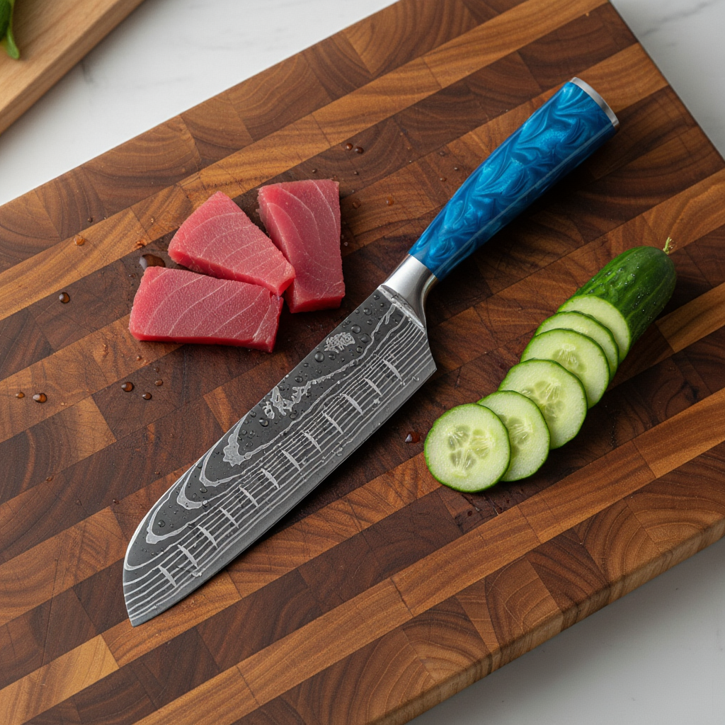 Couteau Santokou Maitre Kasumi