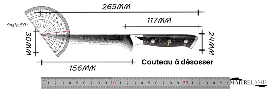 Couteau à désosser Maitre Kensei