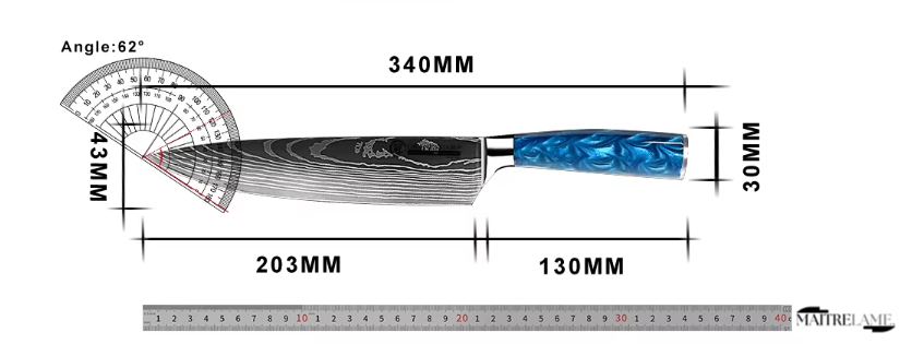 Couteau du chef Maitre Kasumi