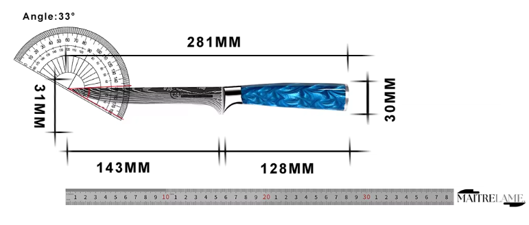 Couteau à désosser Maitre Kasumi