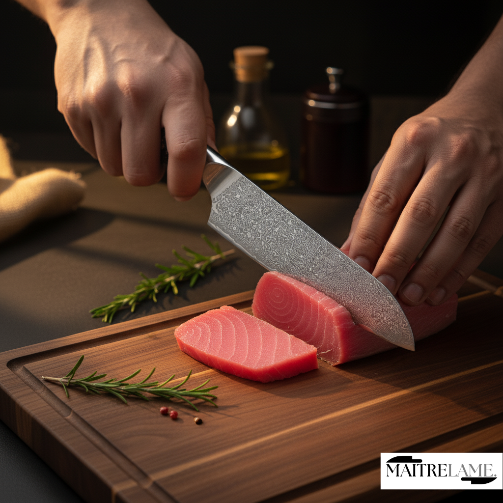 Couteau petit Santokou Maitre Kensei