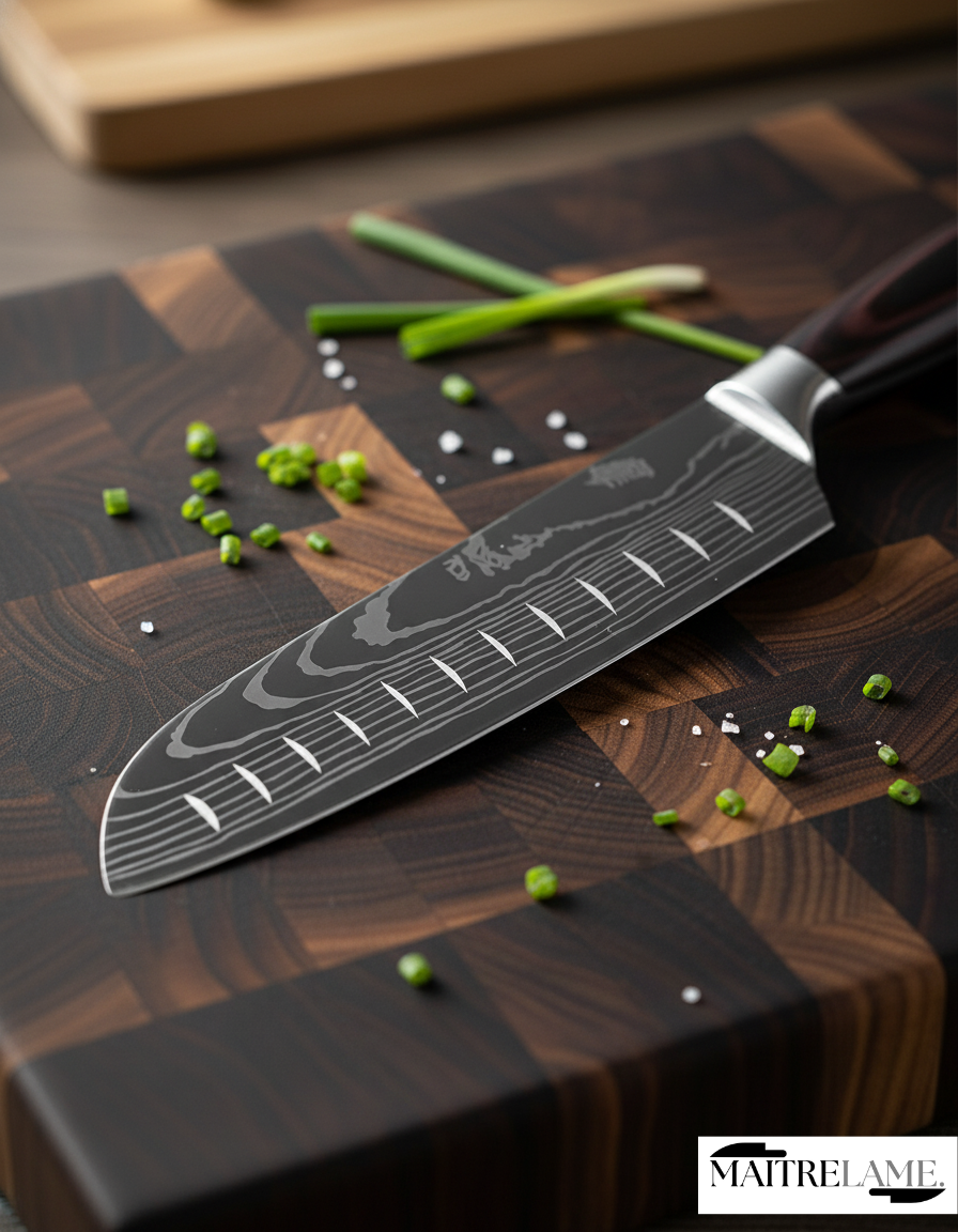 Couteau Santokou Maitre Kumo