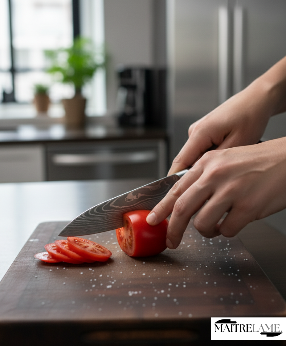 Couteau petit Santokou Maitre Kumo