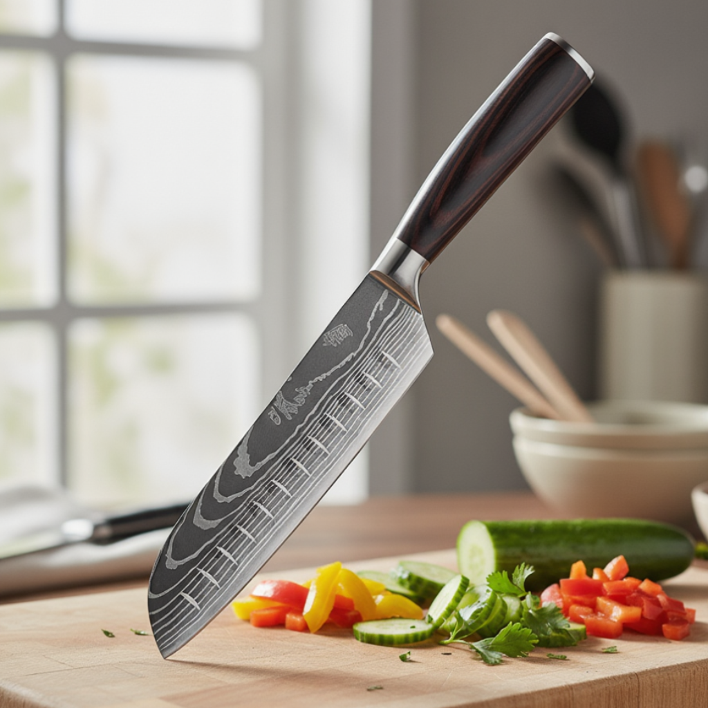 Couteau Santokou Maitre Kumo