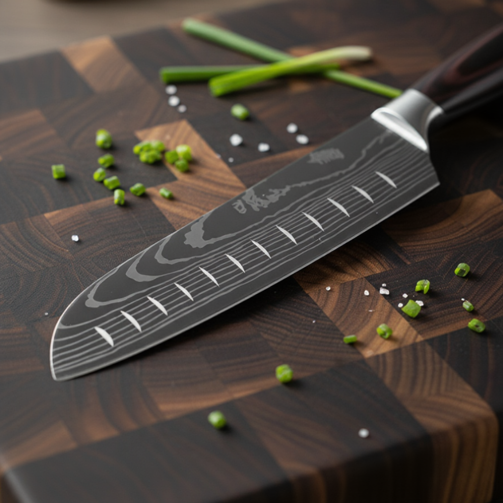 Couteau Santokou Maitre Kumo