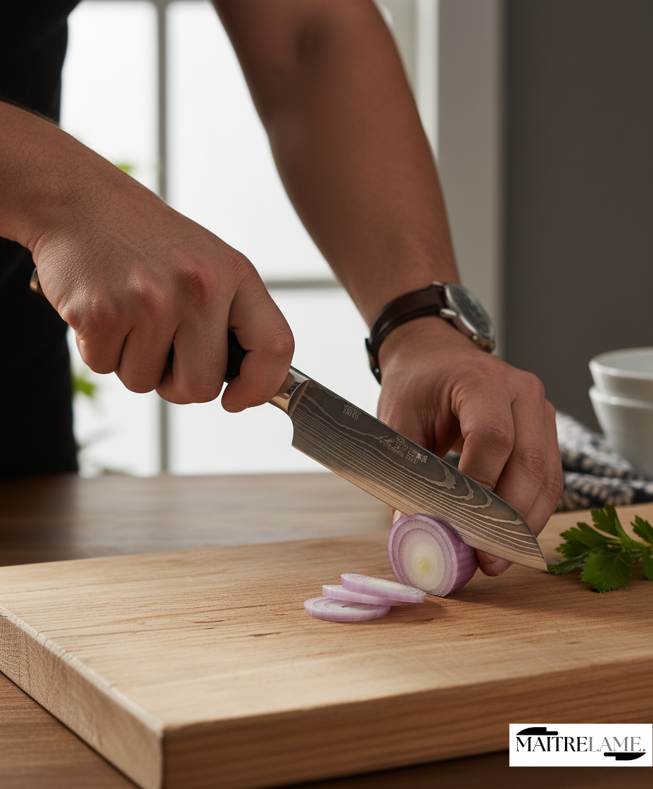 Couteau petit Santokou Maitre Kumo