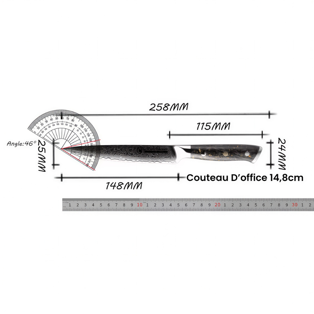 Couteau d'office 14,8cm  Maitre Kensei