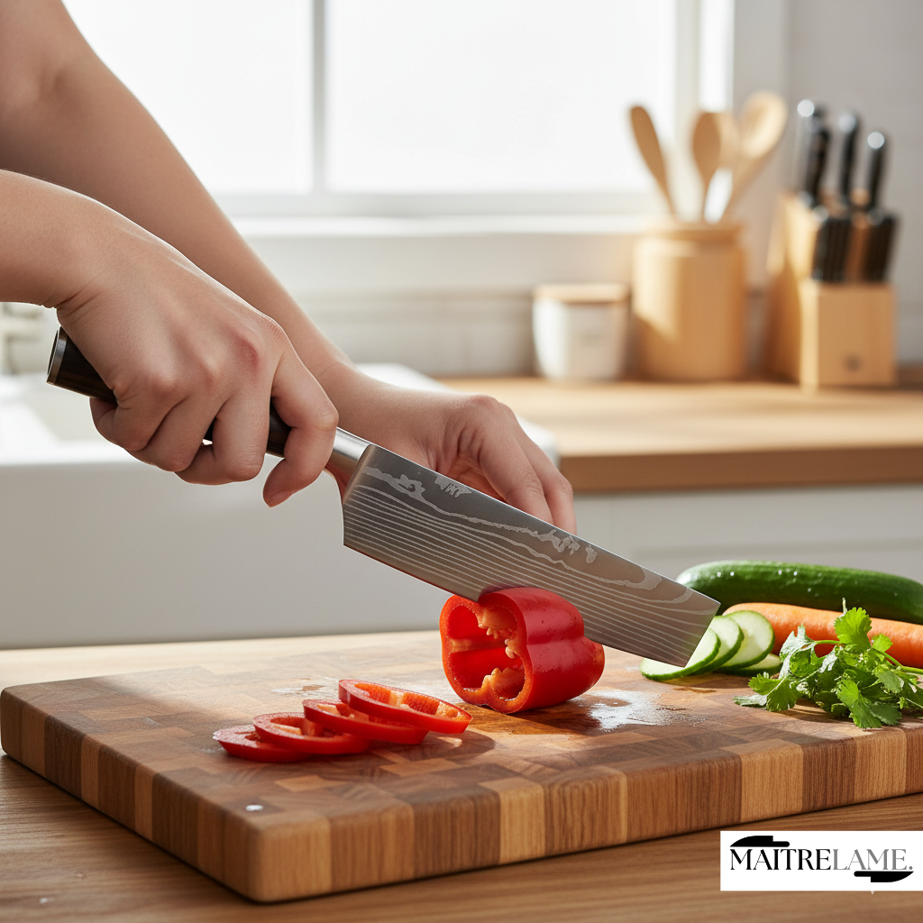 Couteau Nakiri Maitre Kumo