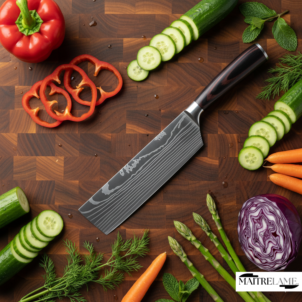 Couteau Nakiri Maitre Kumo