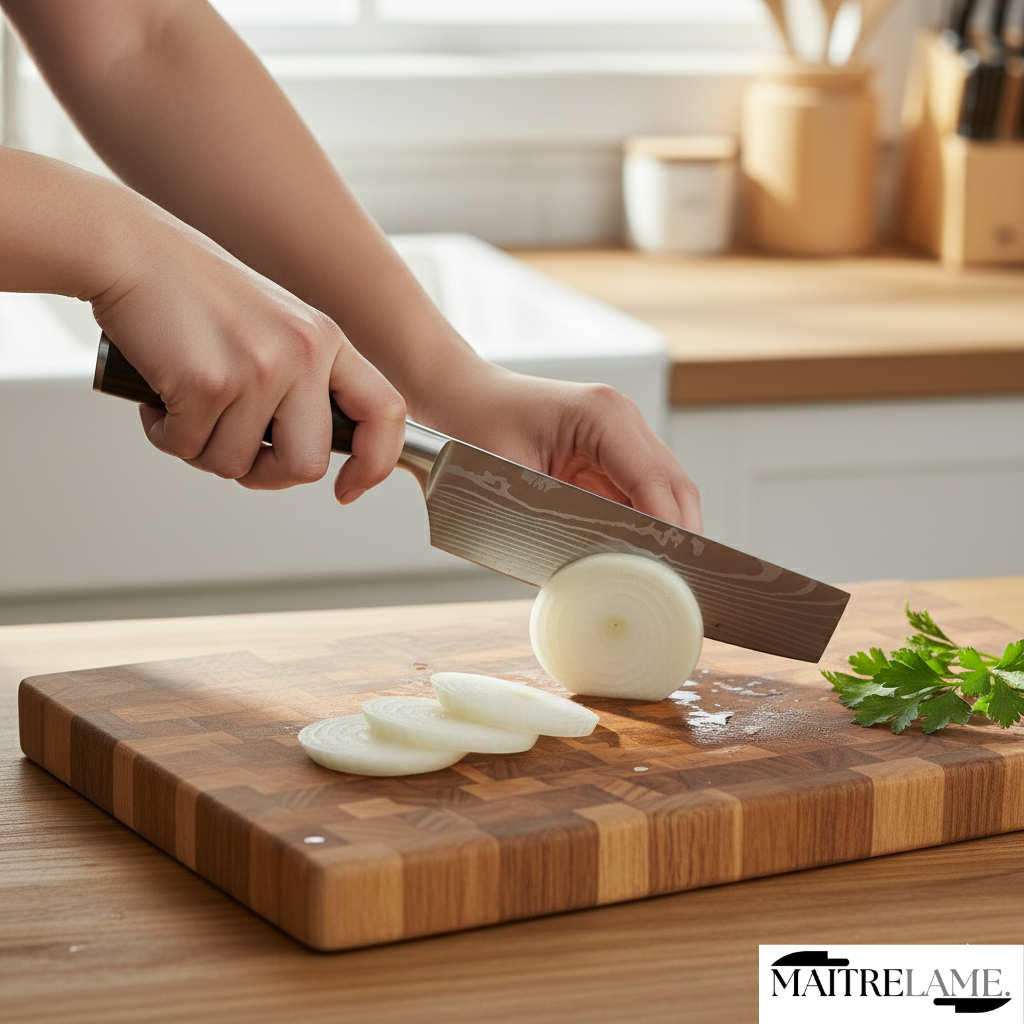 Couteau Nakiri Maitre Kumo