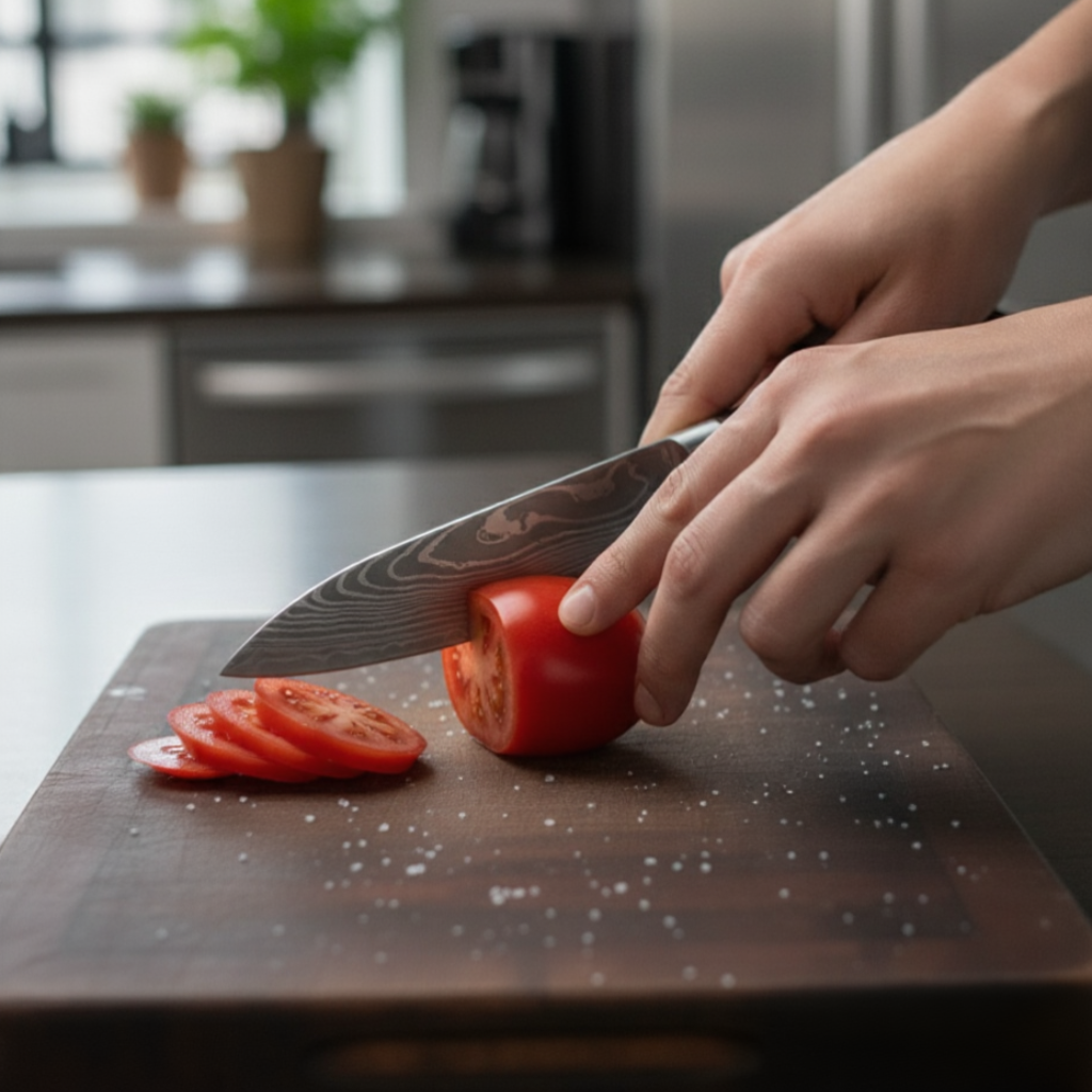 Couteau petit Santokou Maitre Kumo