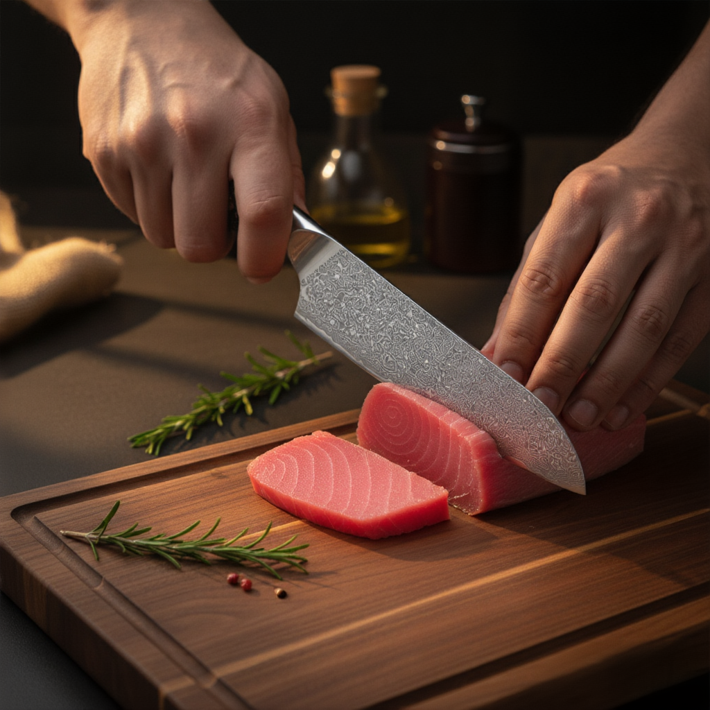 Couteau petit Santokou Maitre Kensei