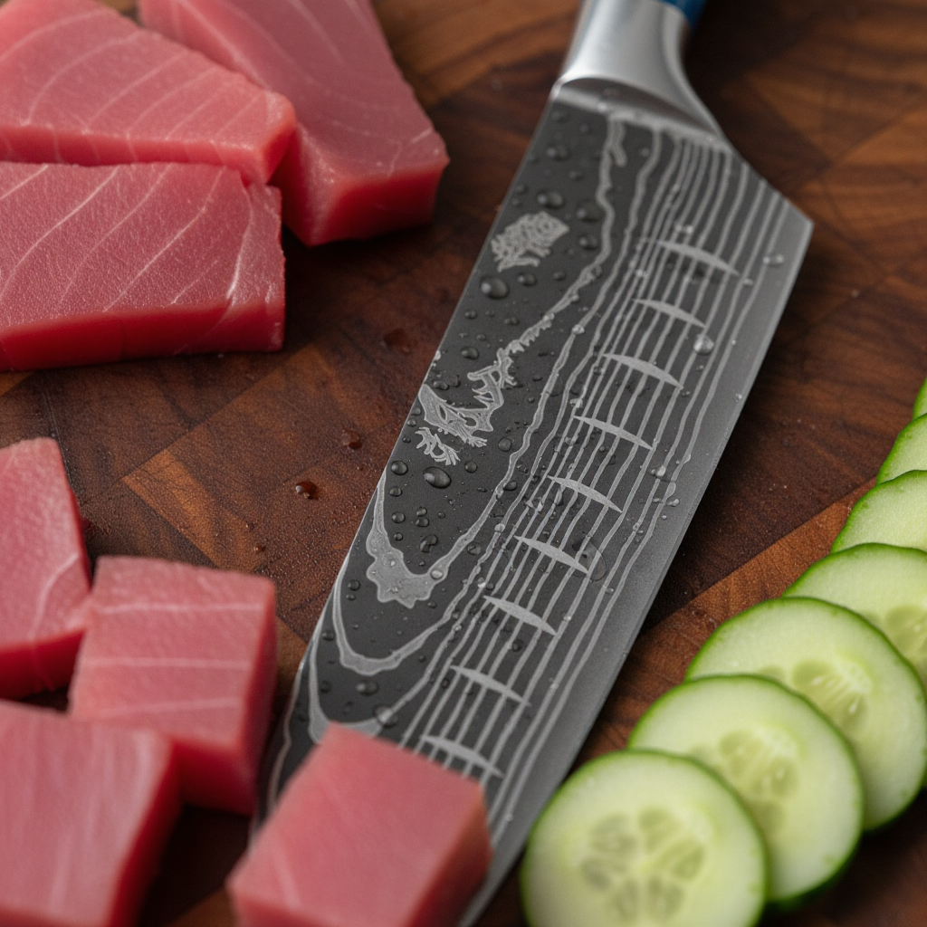 Couteau Santokou Maitre Kasumi