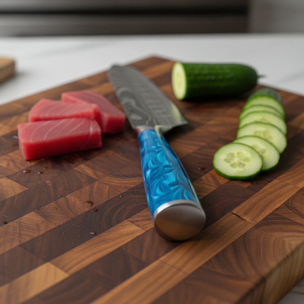 Couteau Santokou Maitre Kasumi